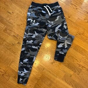 Fitted Camo Joggers